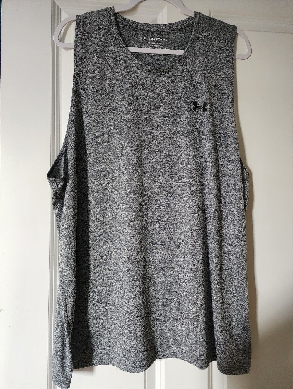 Under Armour Grey Heather Muscle Tank Top